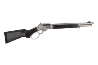 The Marlin 1895 SBL .45-70 Lever Action Rifle is a great for hunting bear, deer or moose featuring a 16" cold hammer forged stainless steel barrel.